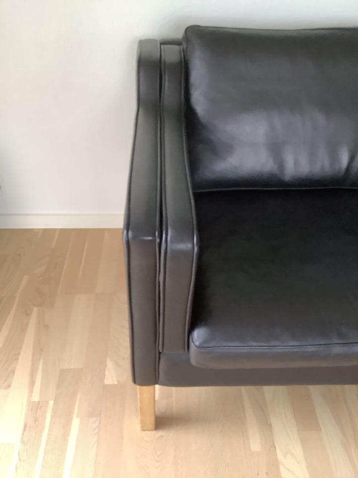 Sofa læder 3 pers