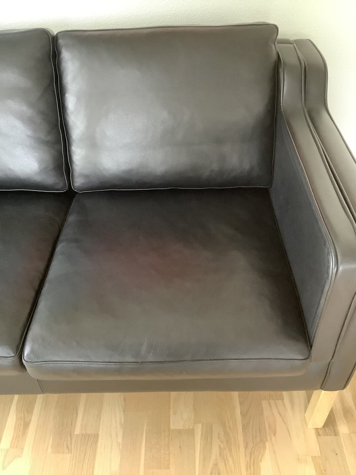 Sofa læder 3 pers