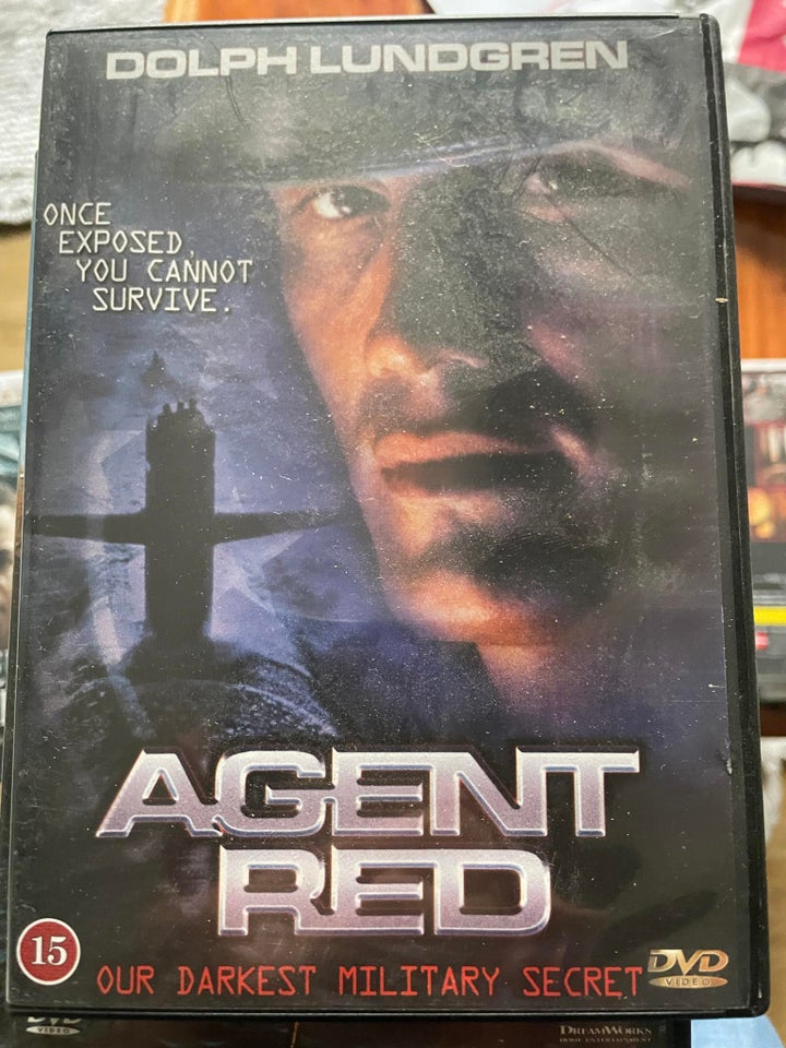 Agent Red DVD action