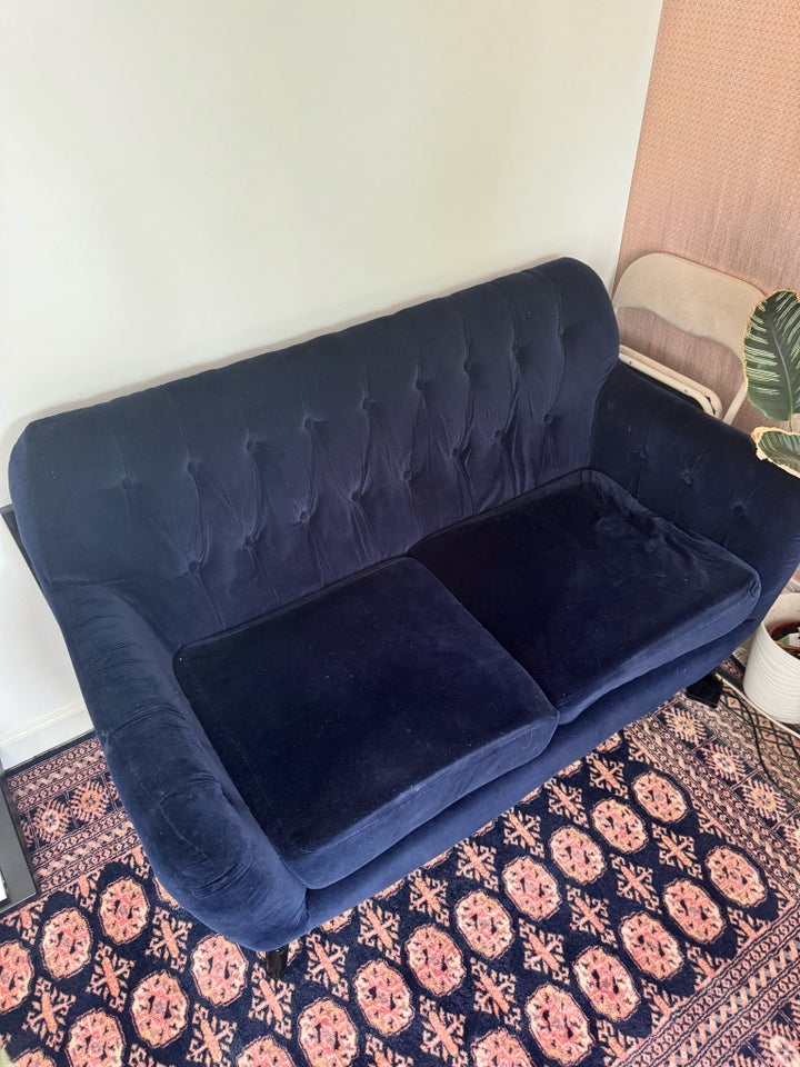 Sofa velour 2 pers