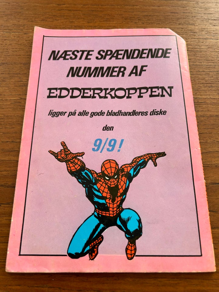 Edderkoppen 37 1982, Marvel comics