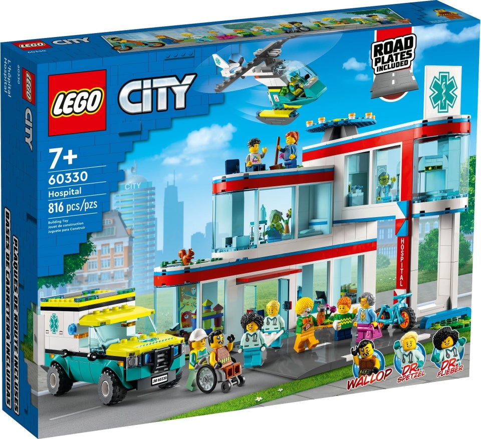 Lego City 60330 Hospital Uåbnet