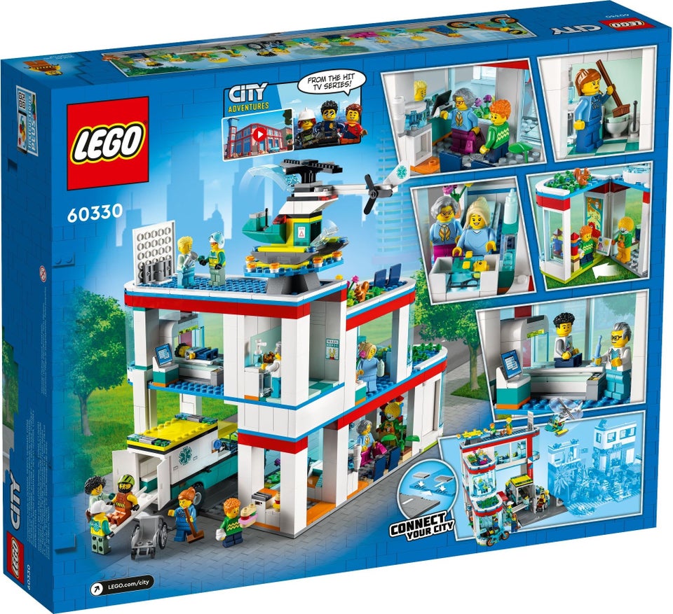 Lego City 60330 Hospital Uåbnet