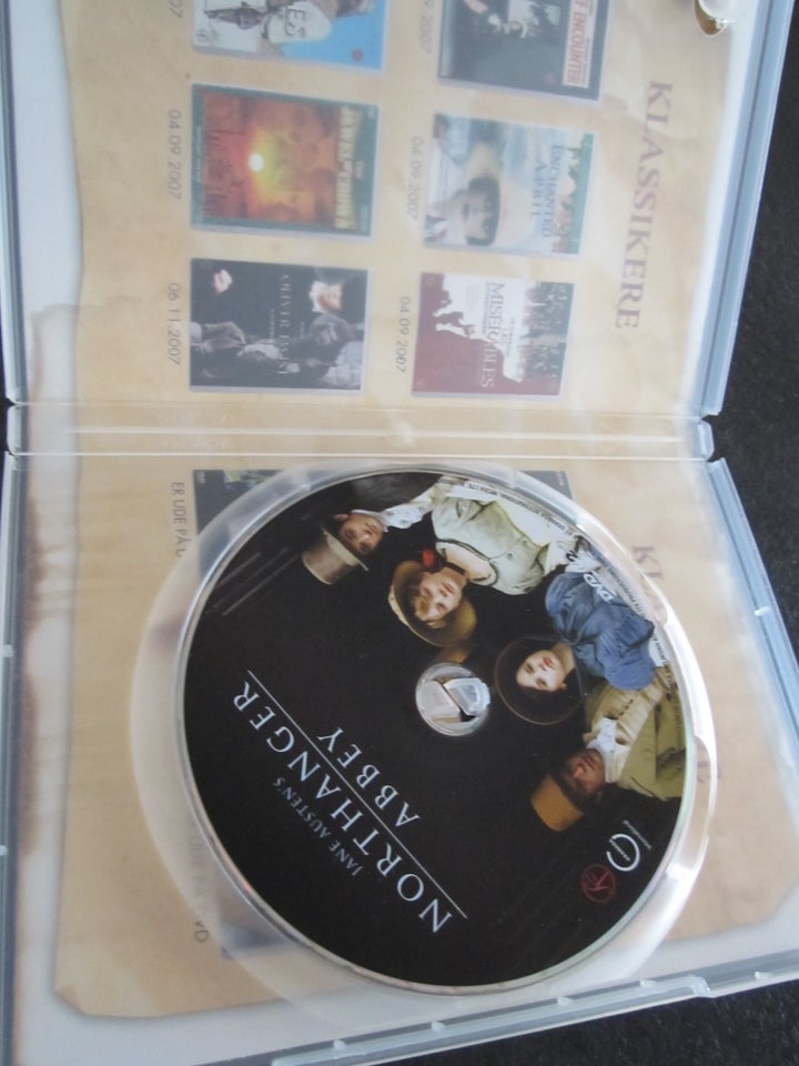 Northanger Abbey, DVD, drama