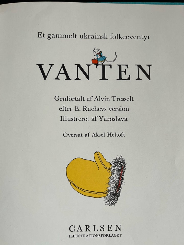 Vanten, Alvin Tresselt