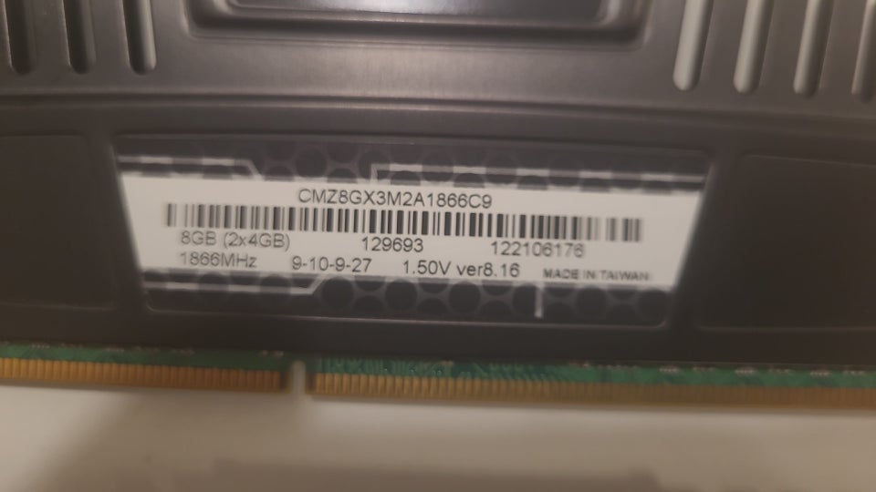 Corsair, DDR3 SDRAM