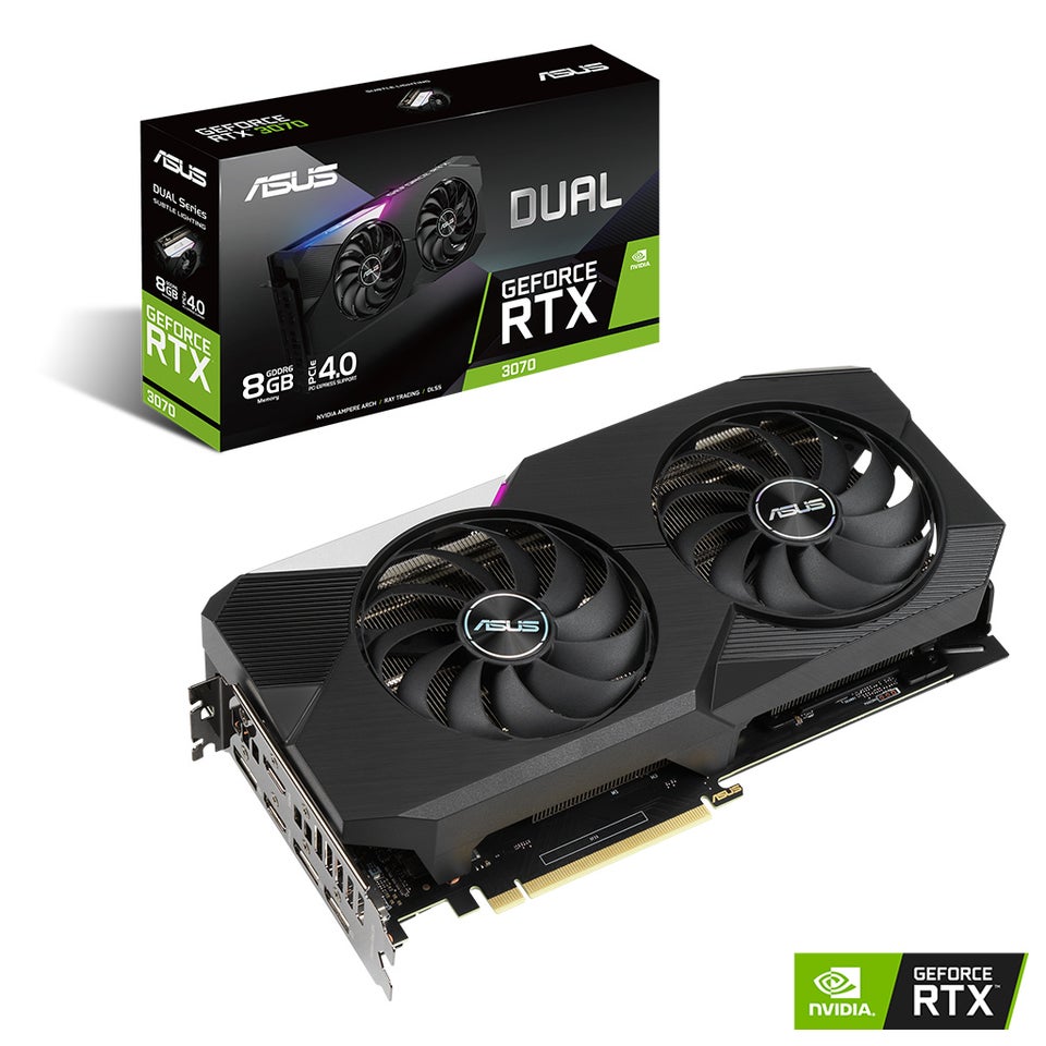 Geforce RTX 3070 ASUS 8 GB RAM