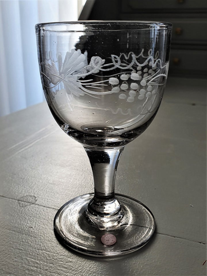 Glas, Gammelt Dansk viinglas nr.1