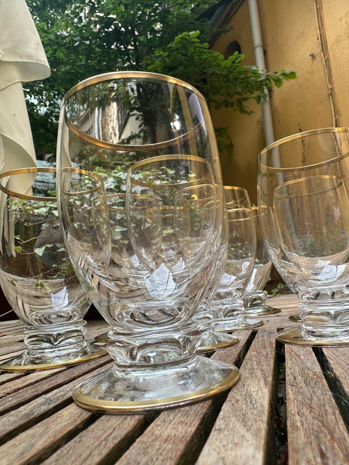 Glas Vand og øl glas Holmegaard