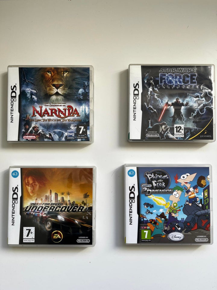 18 stk. Nintendo DS Spil, Nintendo