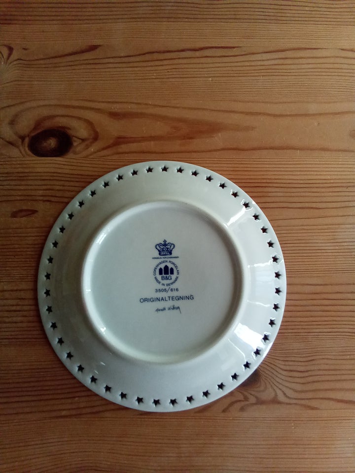 Porcelæn, Platte , Royal