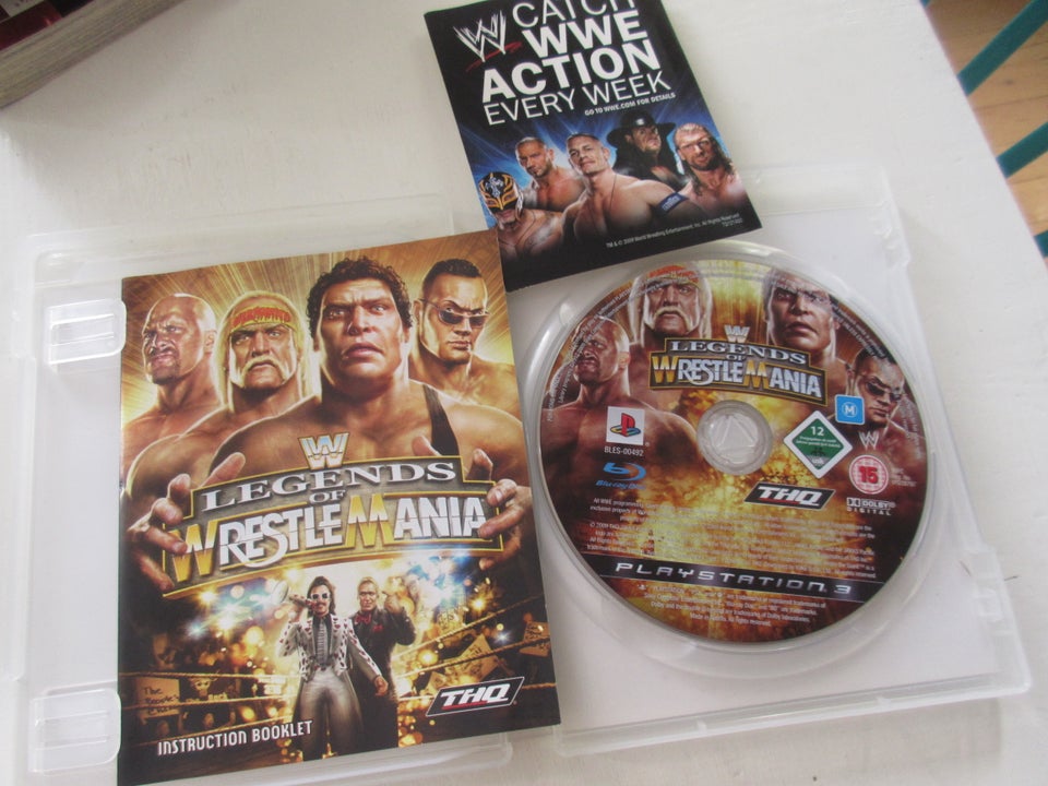 WWE Legends of WrestleMania (PS3)