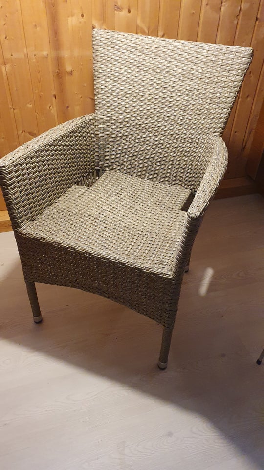 Havestole AIDT polyrattan natur