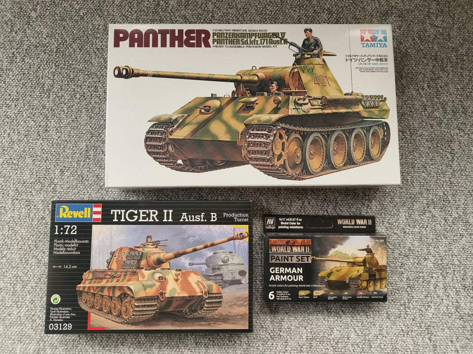 Byggesæt Tamiya Panther og