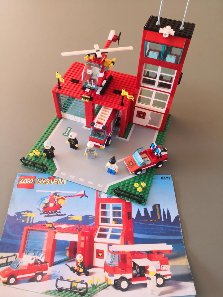 Lego System Brandstation 6571