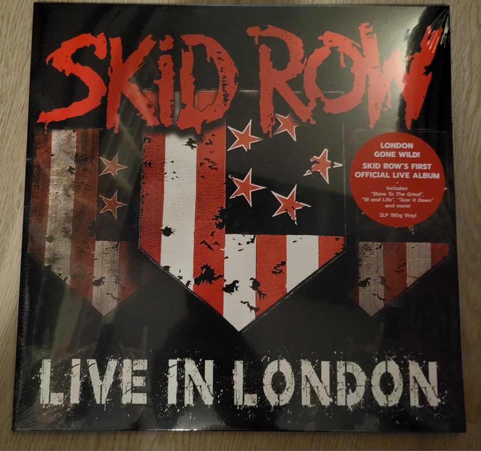 LP, Skid Row, Live In London