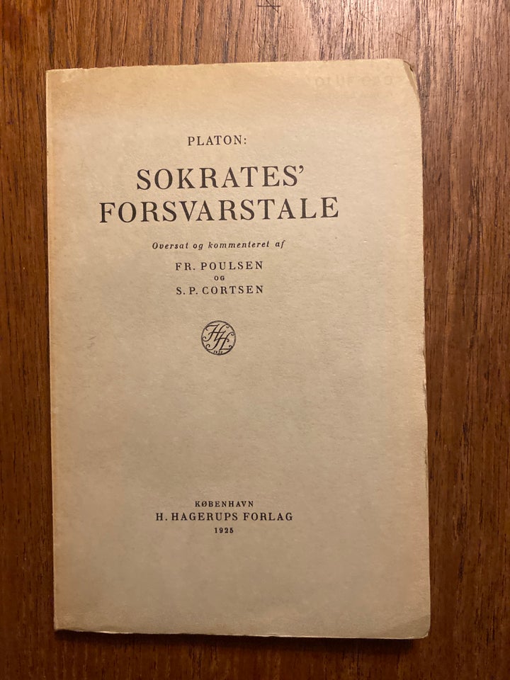 Sokrates’ forsvarstale Platon