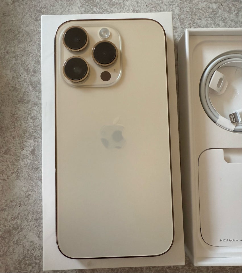 iPhone 14 Pro, 256 GB, guld