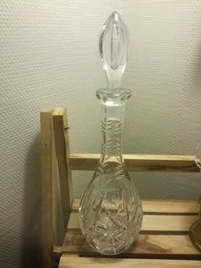 Glas Fin krystal karaffel 36 cm høj