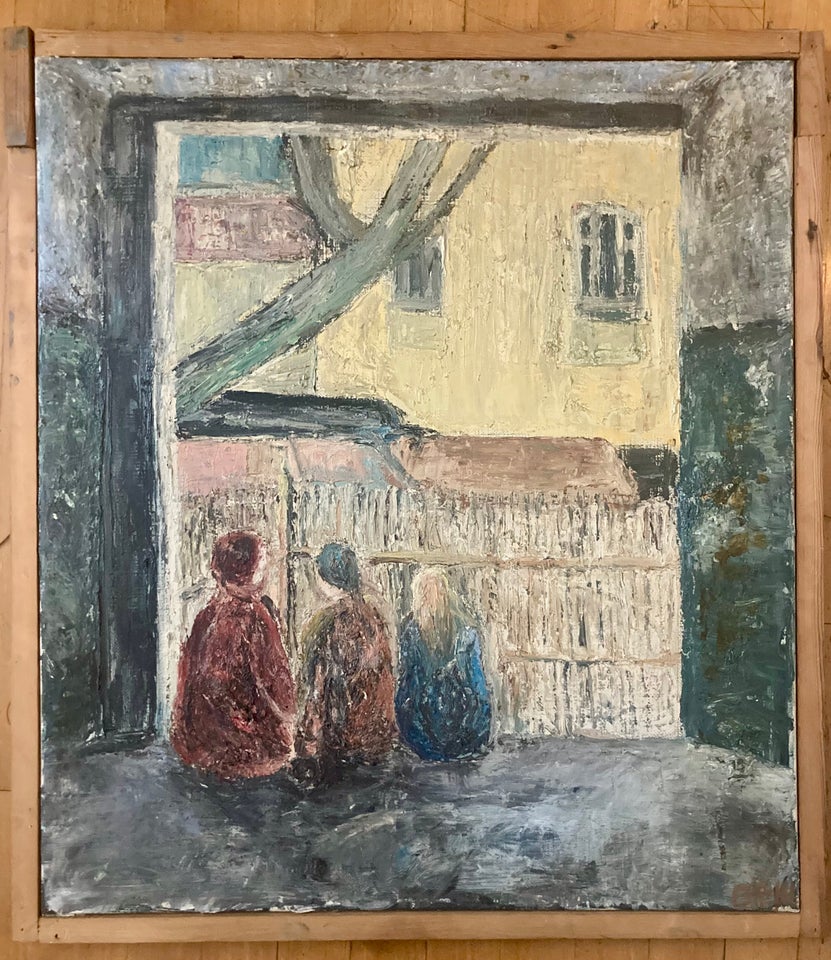 Oliemaleri Dansk kunstner  b: 78