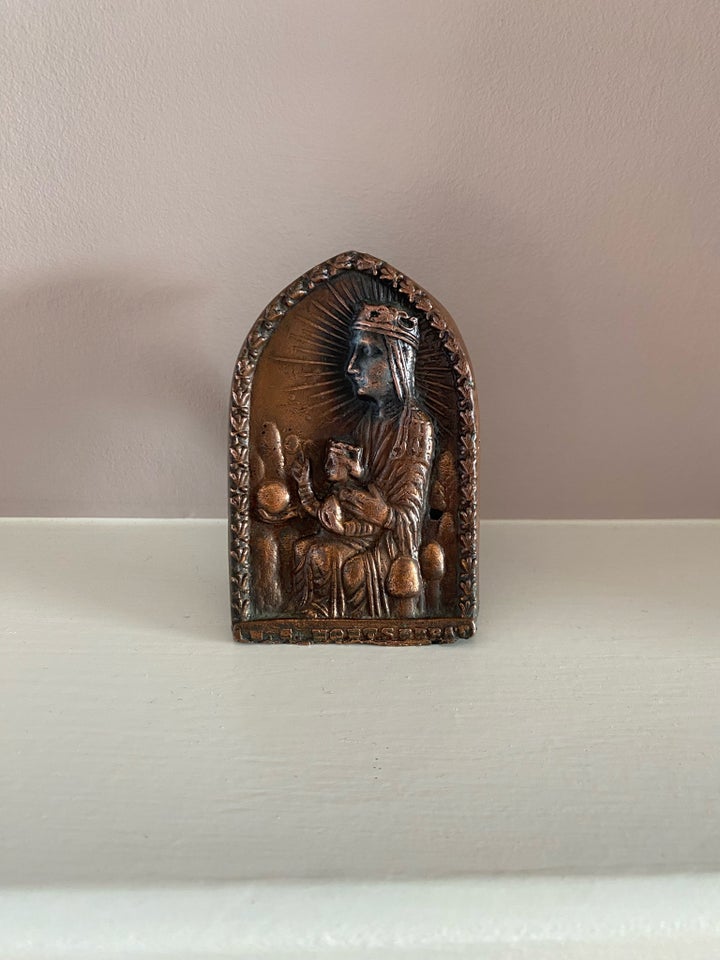 Kobber Madonna relief , Gammel