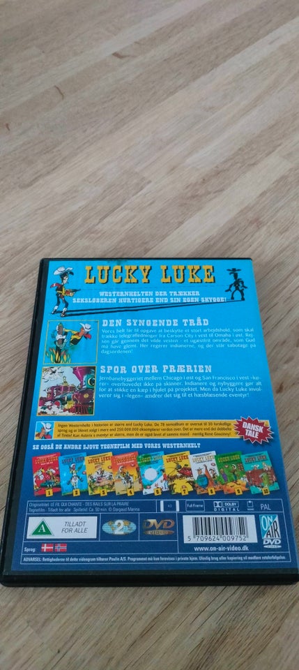 LUCKY LUKE – Den Syngende Tråd/Spor