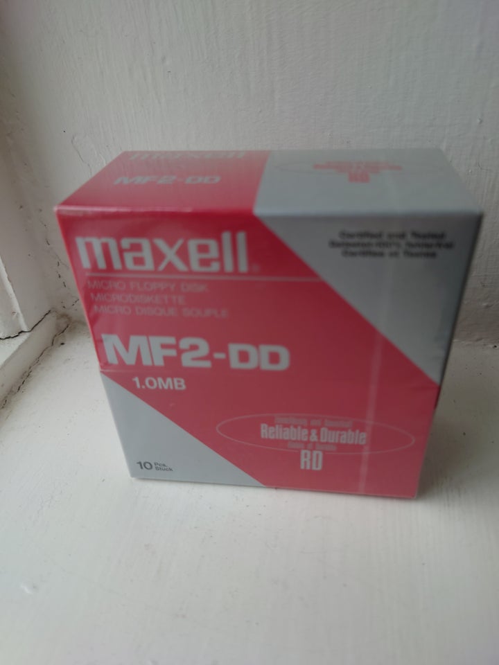 Floppy disketter MF2-DD Maxell