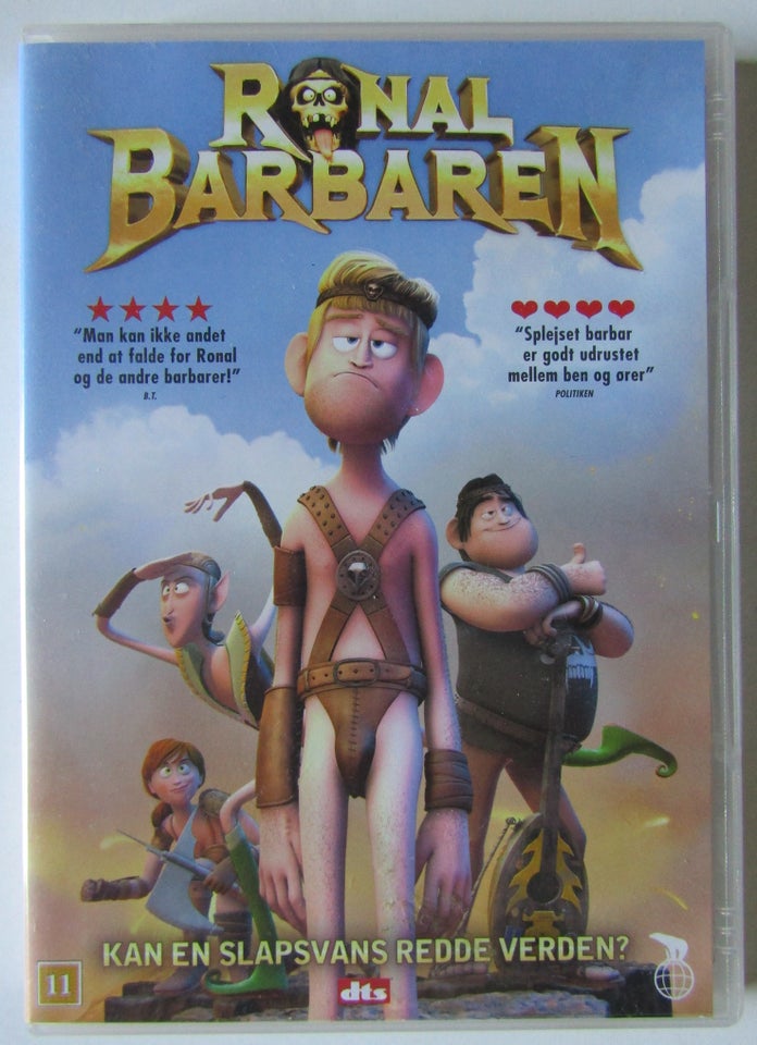 Ronal Barbaren, DVD, tegnefilm