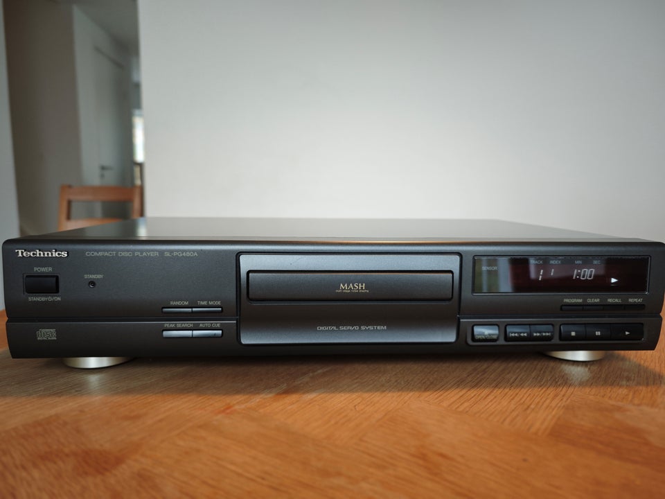 CD afspiller, Technics, SL-PG480A