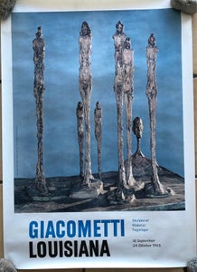 Plakat Giacometti  motiv: