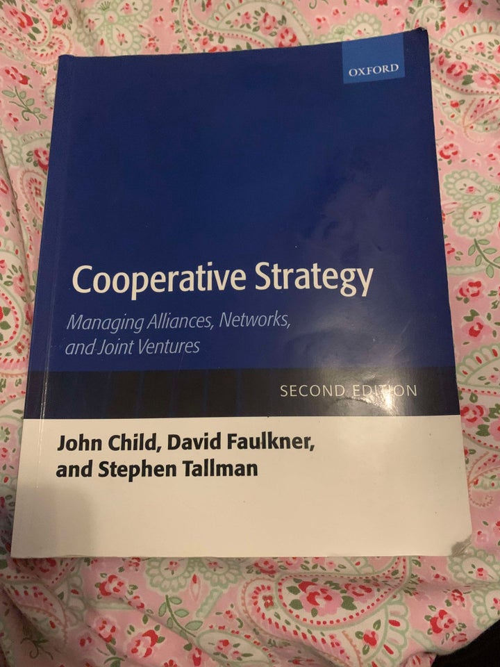 Cooperative Strategy - Managing