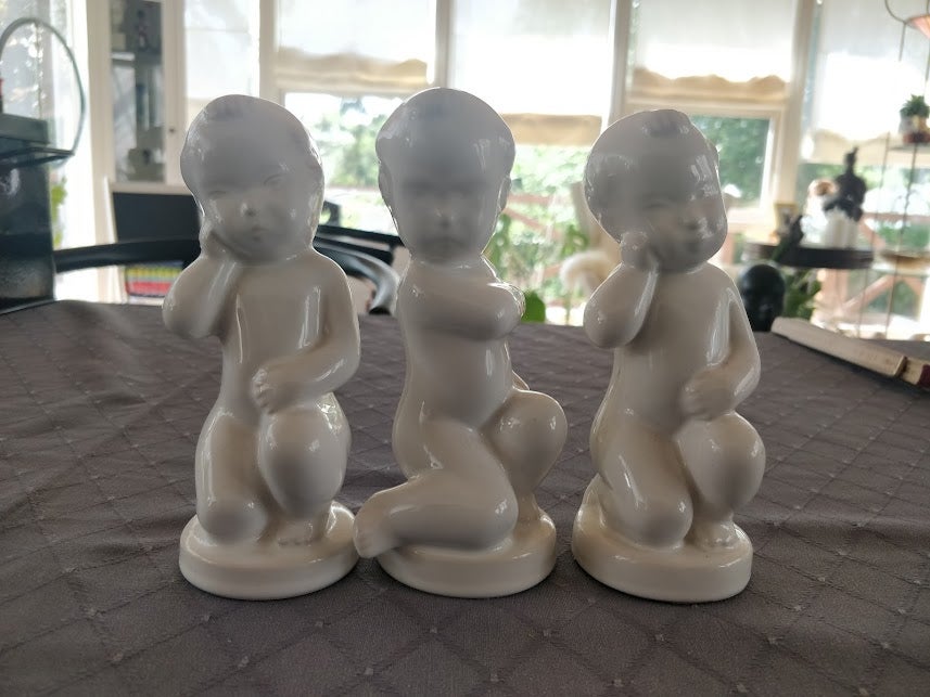 3 smukke porcelæns figurer fra ,