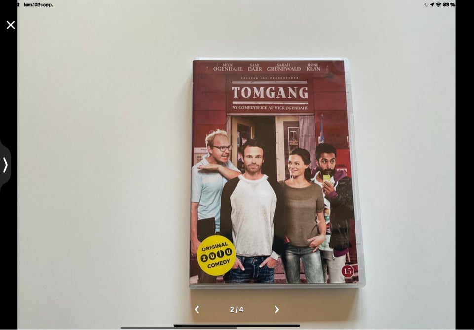 Tomgang, DVD, TV-serier