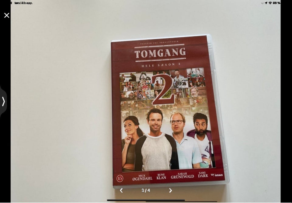 Tomgang, DVD, TV-serier