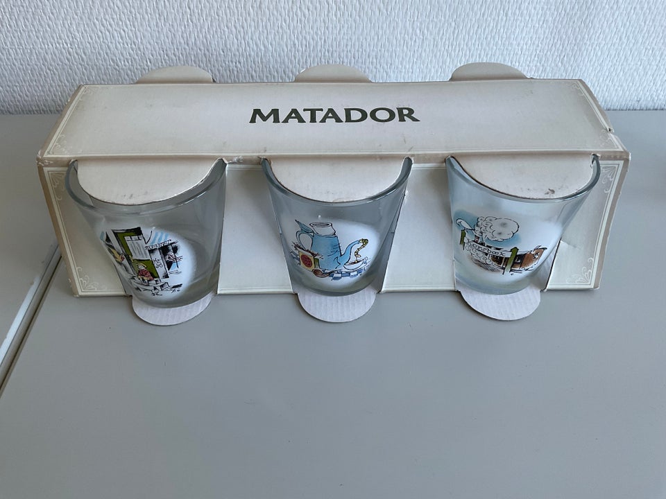 Glas, Drikkeglas, Matador