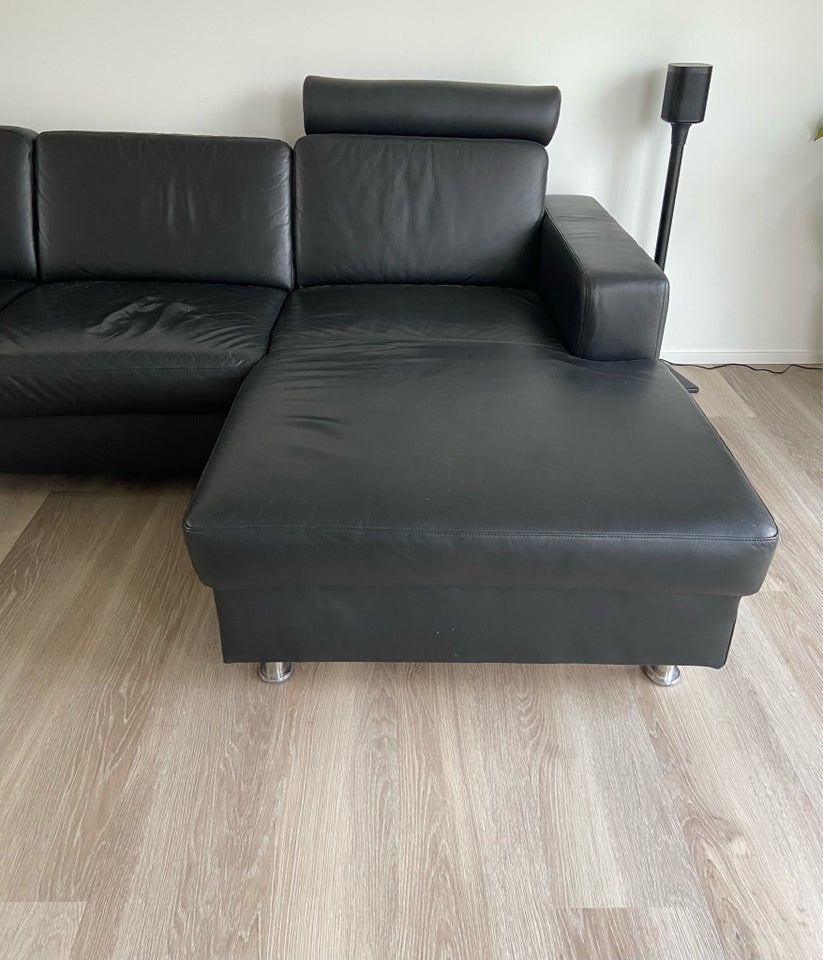 U-sofa, læder