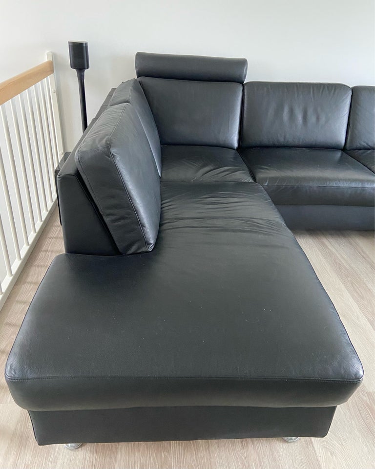 U-sofa, læder