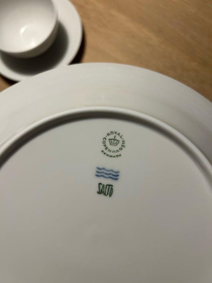 Porcelæn, Dyb tallerken thekop