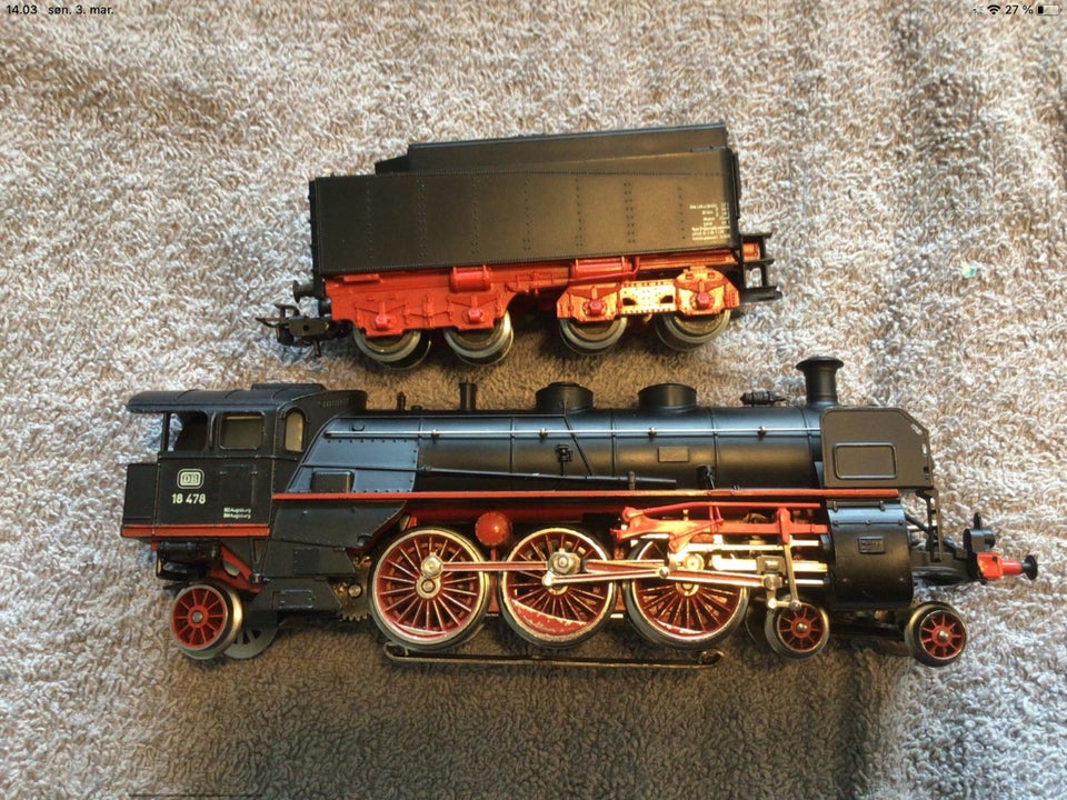 Modeltog, Märklin BR 18, skala Ho