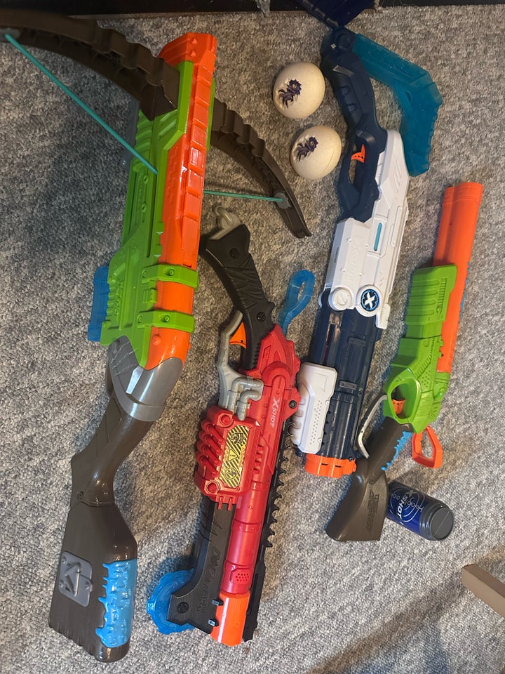 Våben, Forskellige Nerf guns, og