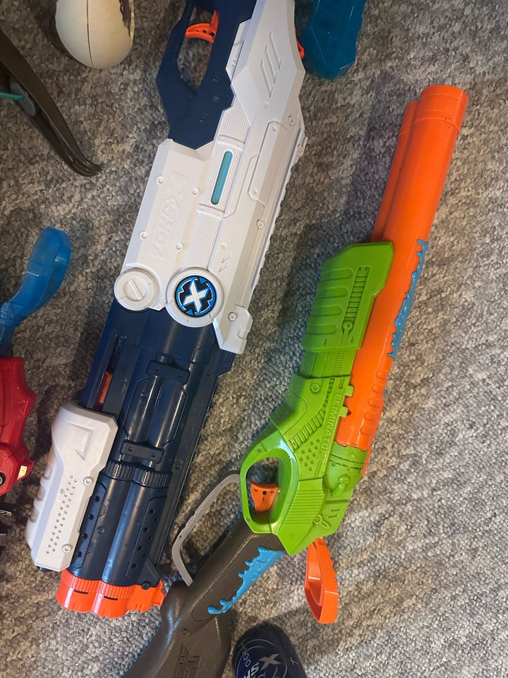 Våben, Forskellige Nerf guns, og