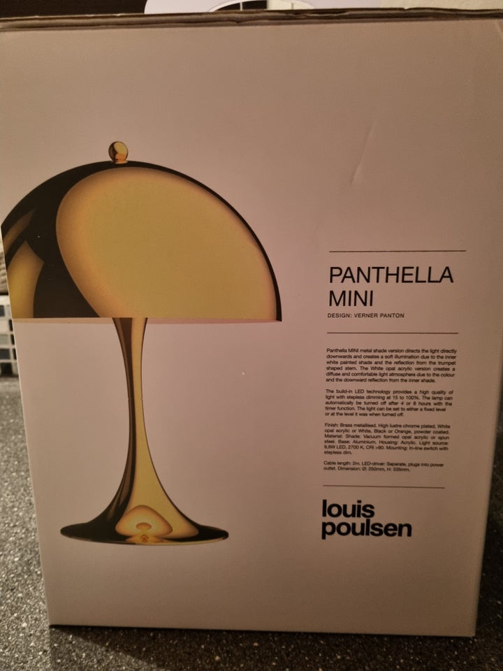 Verner Panton, 250, bordlampe