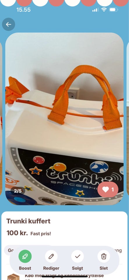 Børnekuffert, Trunki