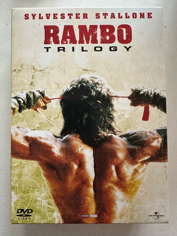 Rambo trilogi  DVD action