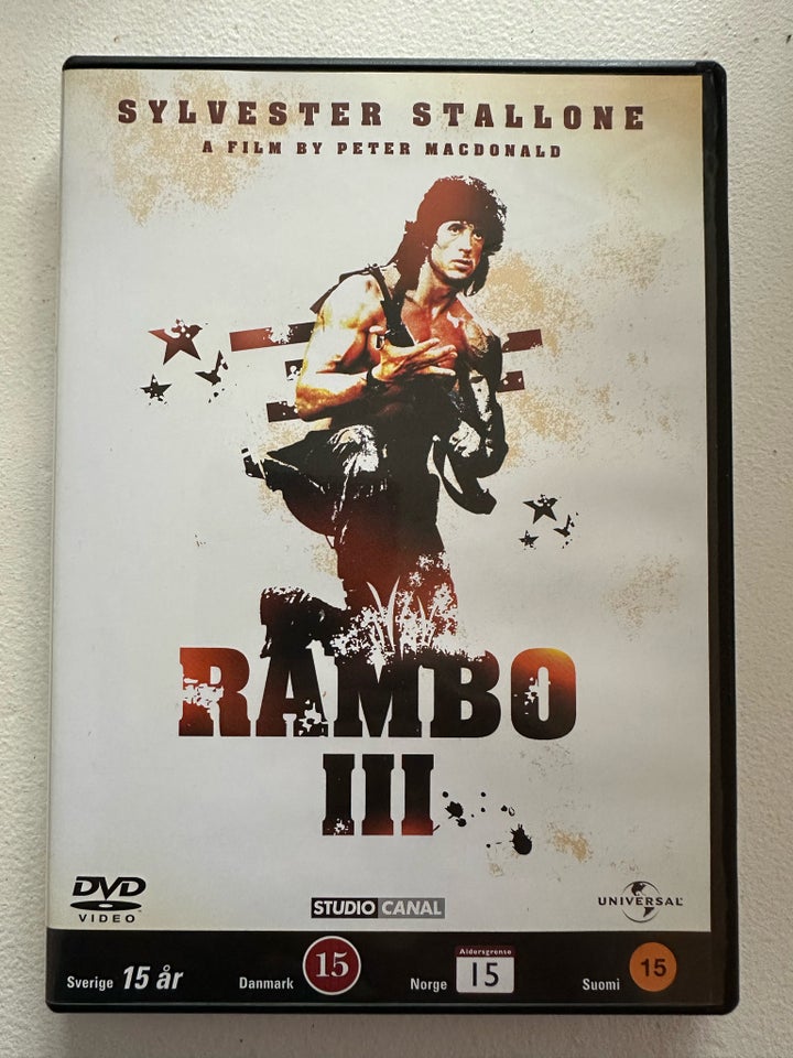 Rambo trilogi  DVD action