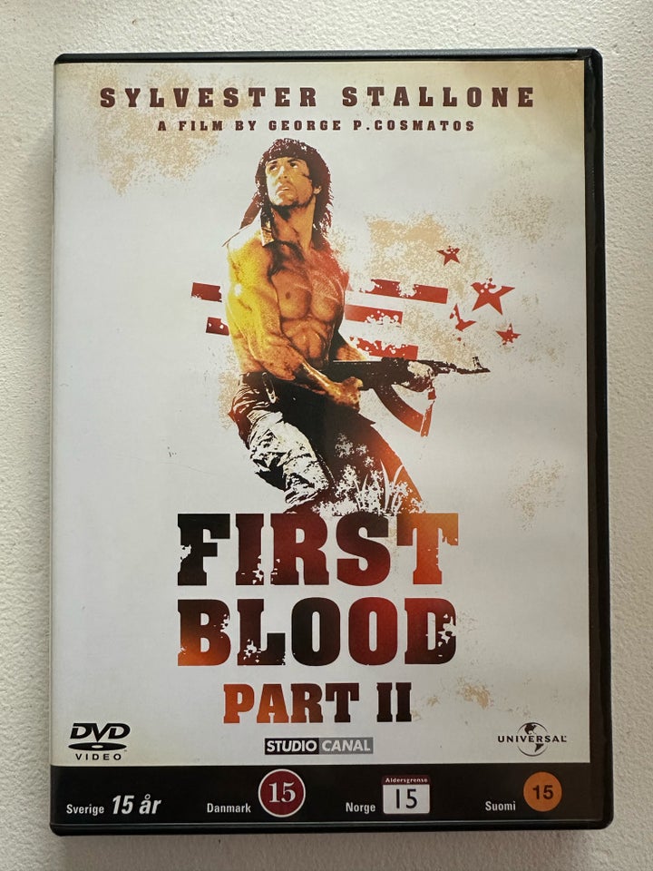 Rambo trilogi  DVD action