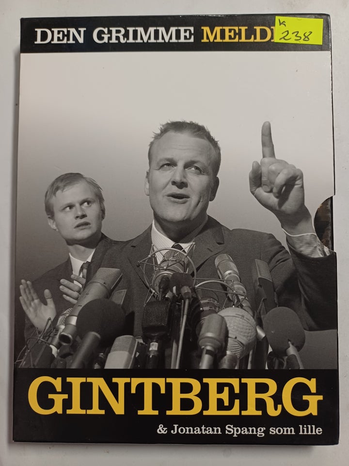 Gintberg den grimme melding, DVD,