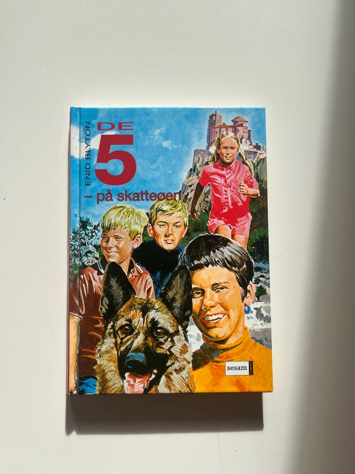 De 5 -på skatteøen, Enid Blyton,