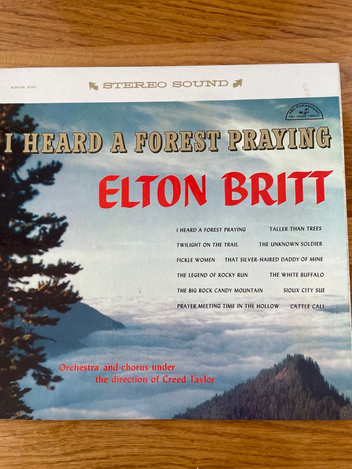 LP, Elton Britt, I heard a Forest