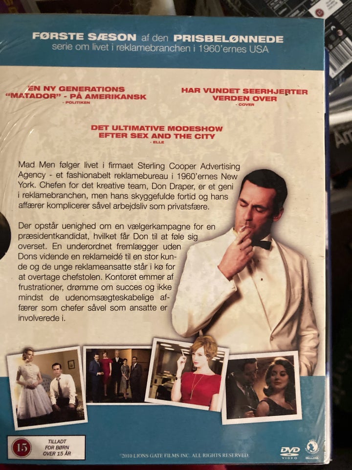 Mad Men, DVD, TV-serier